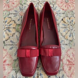 Vintage Enzo Angiolini bow flat